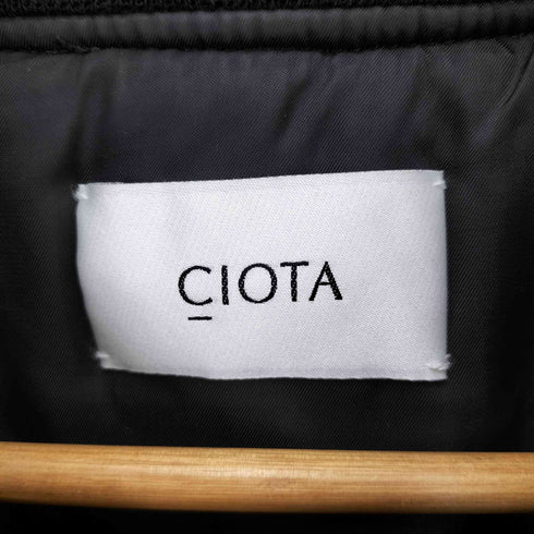シオタ CIOTA スビンコットン ナイロンツイル MA-1 フライトジャケット メンズ 6