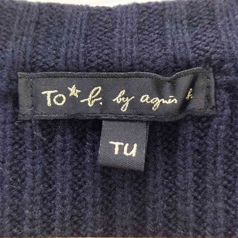 トゥービーバイアニエスベー To b. by agnes b. ドッキングニットワンピース レディース TU