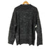 N NUMBER SHORT FEATHER KNIT PULLOVER ショートフェザー ミックスニット クルーネック プルオーバー メンズ JPN:4