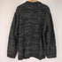 N NUMBER SHORT FEATHER KNIT PULLOVER ショートフェザー ミックスニット クルーネック プルオーバー メンズ JPN:4