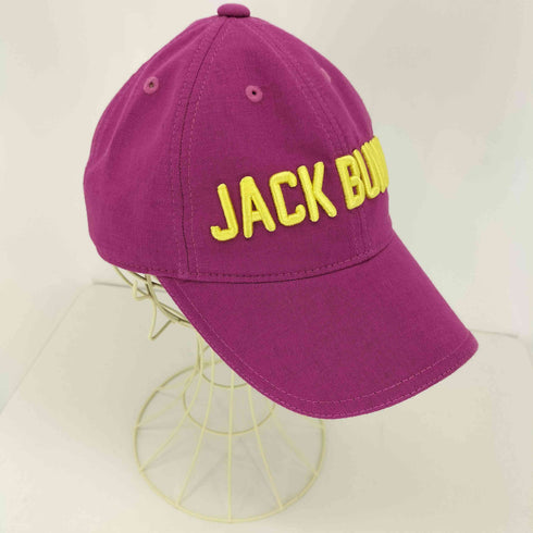 ジャックバニー JACK BUNNY ロゴ刺繍 6パネル ベースボール キャップ レディース