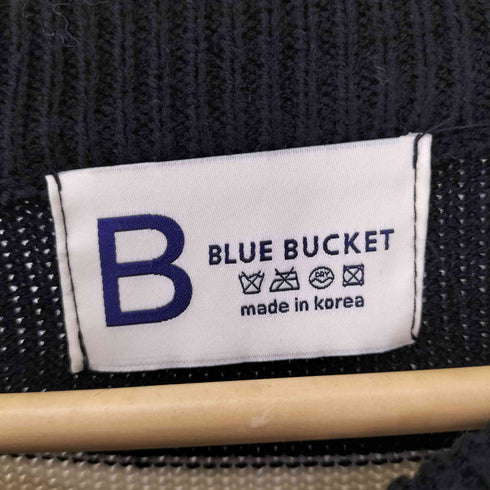ブルーバケット BLUE BUCKET ボーダー アクリル ニット セーター 韓国 メンズ