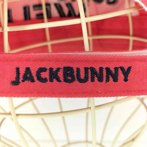 ジャックバニー JACK BUNNY GOING WELL 刺繍 6パネル ベースボール キャップ レディース