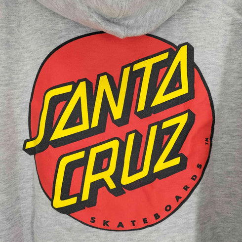 サンタクルズ SANTA CRUZ 両面プリントプルオーバーパーカー メンズ