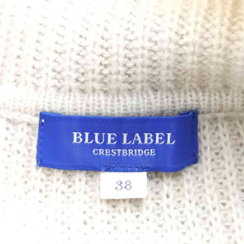 ブルーレーベルクレストブリッジ BLUE LABEL CRESTBRIDGE チェックキャミ ニットワンピース セット レディース 38
