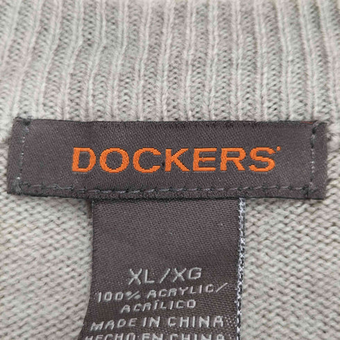 ドッカーズ DOCKERS 総柄ニットベスト メンズ JPN:XL