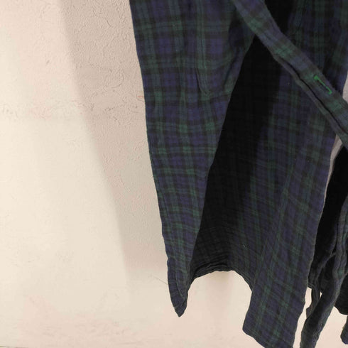 トミーヒルフィガー TOMMY HILFIGER ブラックウォッチ ガウンコート ウエストベルト付き メンズ ONE SIZE