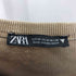 ザラ ZARA WASHED EFFECT RIBBED T-SHIRT レディース US M