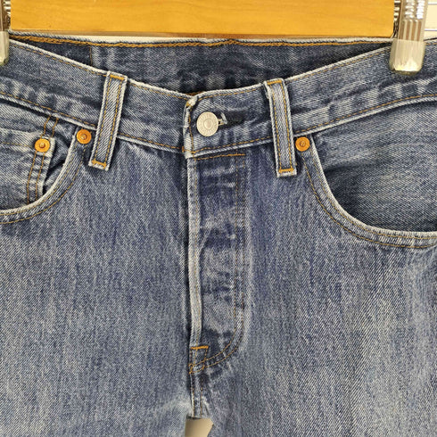 リーバイス Levis 501 ボタン裏 4642 刻印 5ポケット ボタンフライ デニム パンツ メンズ W:30 L:34