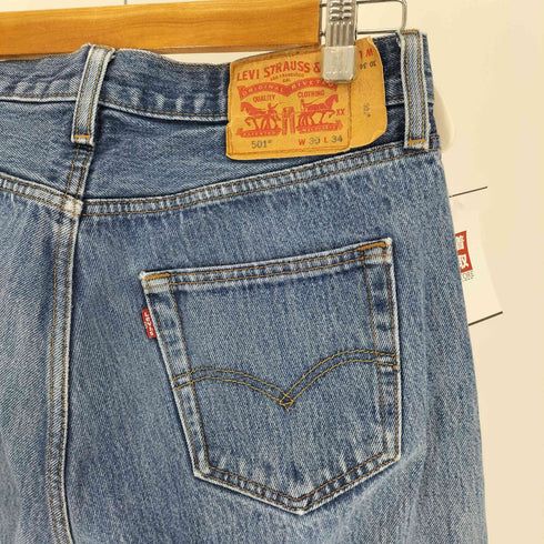 リーバイス Levis 501 ボタン裏 4642 刻印 5ポケット ボタンフライ デニム パンツ メンズ W:30 L:34