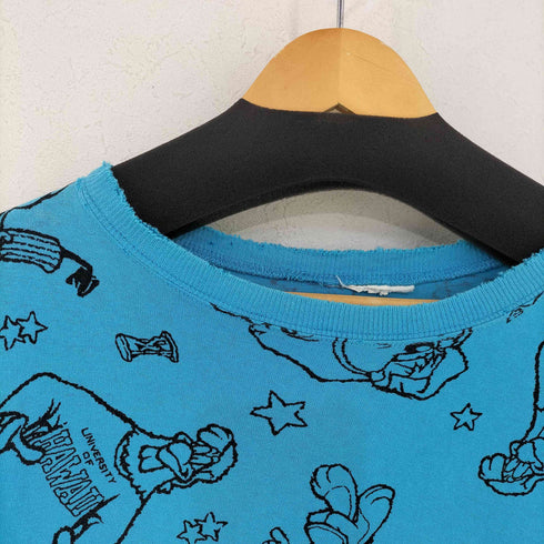 オールオーバープリント オーバーサイズTシャツ キャラクター メンズ
