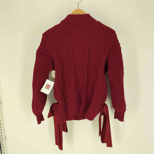 メリージェニー merry jenny 22AW ribbon ribbon knit PO リボン リボン ニット セーター レディース FREE