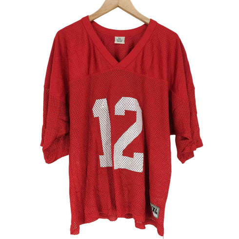メッシュ ナンバリングゲームシャツ メンズ L/XL