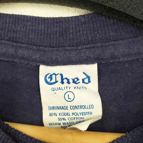 CHED MADE IN USA 両面プリント ナンバリングTシャツ Virginia Beach Va. レディース import:L