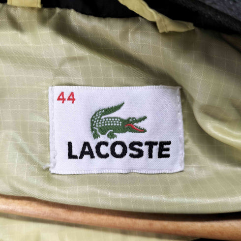 ラコステ LACOSTE ファー付き ナイロン ダウンジャケット レディース 44