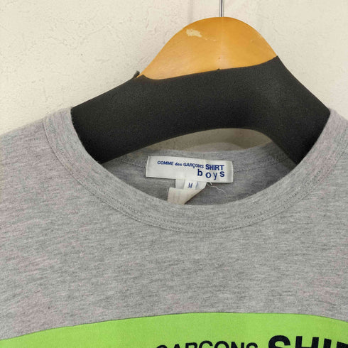 コムデギャルソンシャツ COMME des GARCONS SHIRT boys フロントロゴ ドットデザインL/Sシャツ レディース JPN:M