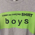 コムデギャルソンシャツ COMME des GARCONS SHIRT boys フロントロゴ ドットデザインL/Sシャツ レディース JPN:M