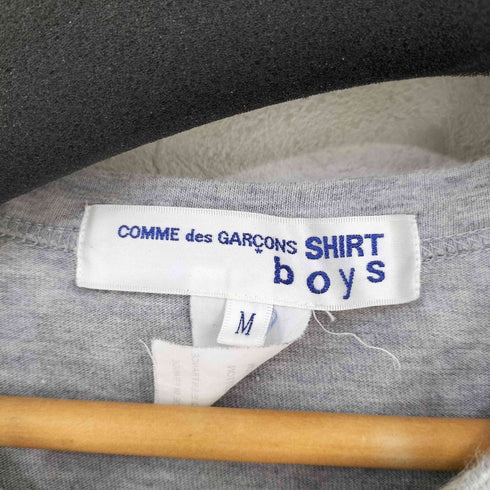 コムデギャルソンシャツ COMME des GARCONS SHIRT boys フロントロゴ ドットデザインL/Sシャツ レディース JPN:M