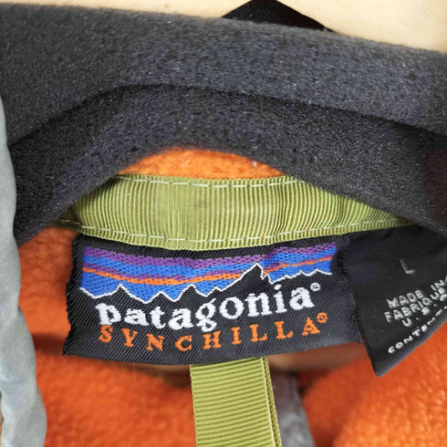 パタゴニアシンチラ PATAGONIA SYNCHILLA USA製 99年製 スナップT フリースプルオーバー 25450 メンズ JPN:L