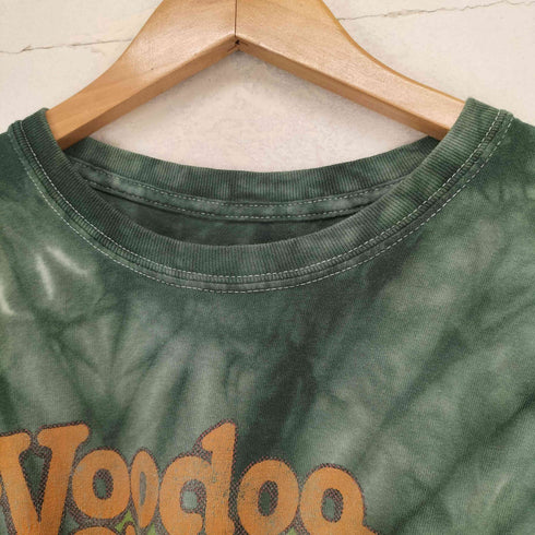 Voodoo Rituals タイダイ柄クルーネックTシャツ メンズ