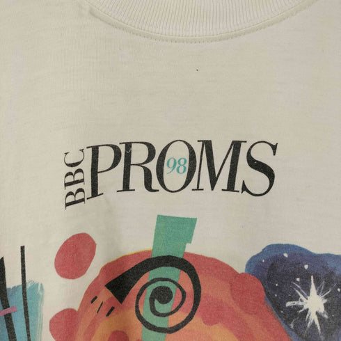 BBC PROMS フロントプリント クーネックTシャツ シングルステッチ メンズ