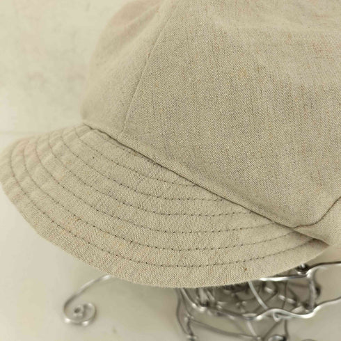 PAPER BOY リネンキャスケット メンズ