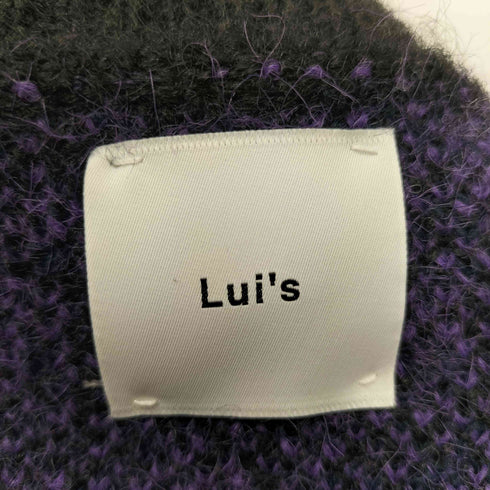 ルイス Luis グラデーションシャギークルーネックニット メンズ FREE