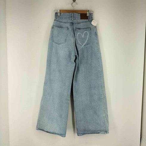 チコ Chico ハートプリントボックスワイドデニムパンツ レディース JPN:1