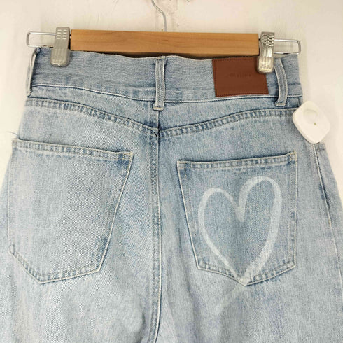 チコ Chico ハートプリントボックスワイドデニムパンツ レディース JPN:1