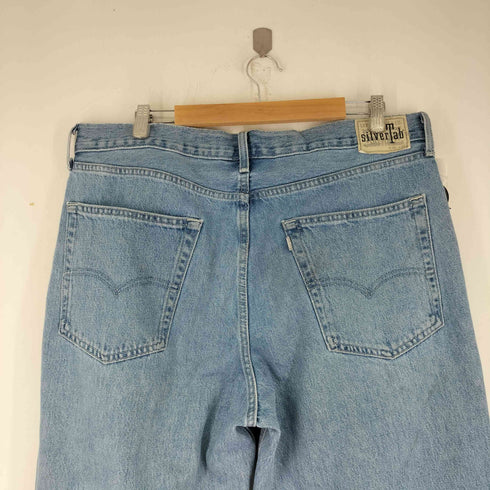 リーバイス Levis SILVERTAB ルーズフィット ミディアムインディゴ STONEWASH メンズ W36/L32