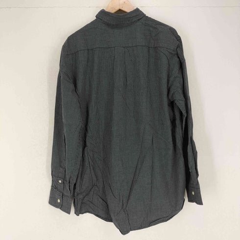 チャップスラルフローレン CHAPS RALPH LAUREN ロゴ刺繍チェック柄オックスフォードシャツ メンズ JPN:L