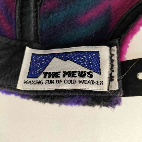 THE MEWS USA製 総柄フリースキャップ POLARTEC メンズ