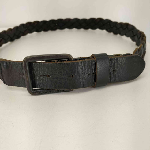 ジースターロー G-STAR RAW レザー編み込みベルト メンズ