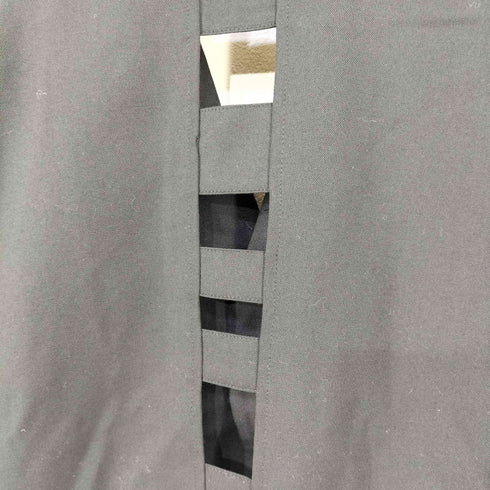 ブラックコムデギャルソン BLACK COMME des GARCONS 13SS 3B バック変形デザイン ウールテーラードジャケット メンズ JPN:S