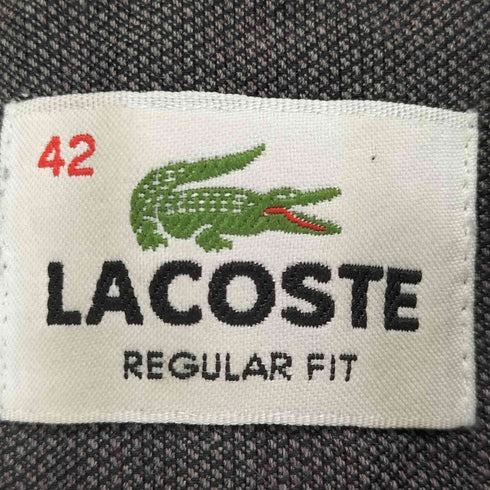 ラコステ LACOSTE REGULAR FIT チェックシャツ メンズ JPN:42