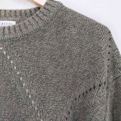 ジェフリービーン GEOFFREY BEENE フロントデザインクルーネックニット メンズ JPN:XL