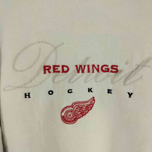 PRO PLAYER RED WINGSHOCKEY フロント刺繍クルーネックスウェット メンズ JPN:XXL