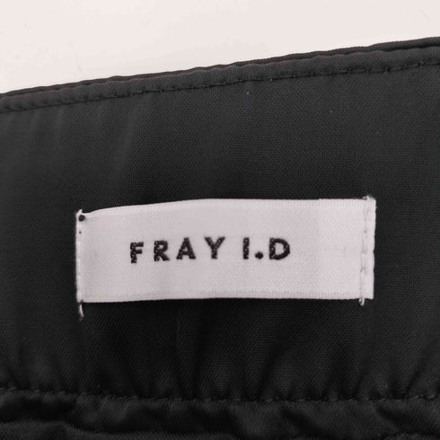 フレイアイディー FRAY I.D ストレート サテンスカート COL BLK レディース JPN:0