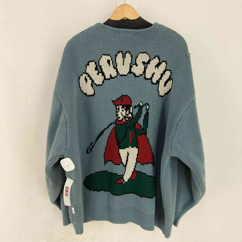 ペルーシュ Perushu ユーズドライクゴルフジャガードカーディガン メンズ JPN:M