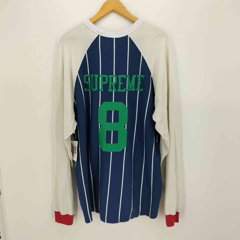 シュプリーム Supreme 24AW Stripe Raglan L/S Top メンズ import:XL