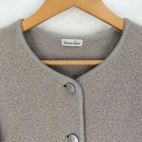 スティーブンアラン Steven Alan WOOL BOUCLE KNIT JACKET カーディガン レディース