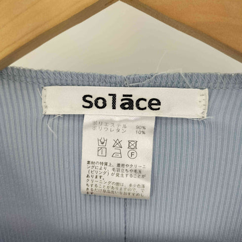 ソレイス SOLACE インサイドアウト デザイン ストレッチ トップス セカンドスキン レディース