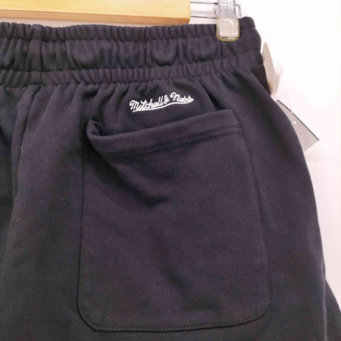 MITCHEHLL&NESS BIG LOGO SHORT チームロゴ刺繍 ショーツ メンズ JPN:L