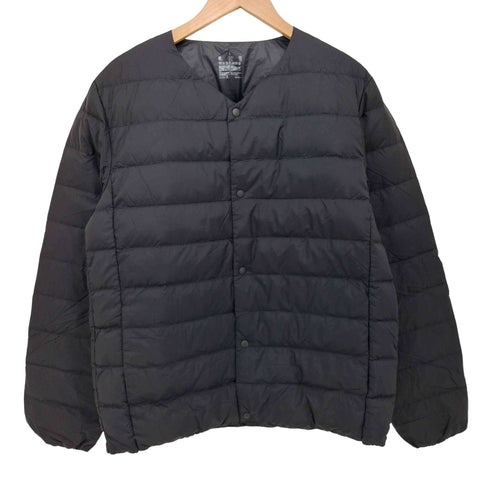ムジルシリョウヒン 無印良品 2024AW 軽量ダウンノーカラージャケット(帯電防止裏地) メンズ JPN:L