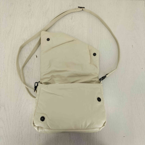 ディスコードヨウジヤマモト discord Yohji Yamamoto 23AW FLUFFY(S) フラッフィー カウレザー パフ ショルダー バッグ メンズ