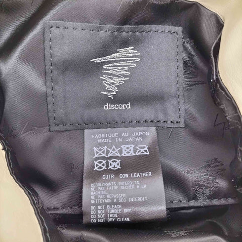 ディスコードヨウジヤマモト discord Yohji Yamamoto 23AW FLUFFY(S) フラッフィー カウレザー パフ ショルダー バッグ メンズ