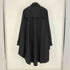 グラウンドワイヨウジヤマモト Ground Y Yohji Yamamoto WOOL POLYESTER GABARDINE JUMBO CAPE CLOAK ウール ポリ ギャバジン ジャンボ ケープ クローク マント メンズ JPN:3