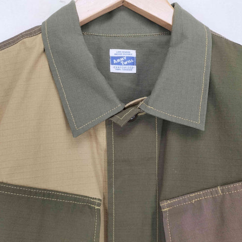 アーミーツイル ARMY TWILL リップストップ クレイジーパターンジャングルファティーグジャケット メンズ JPN:L