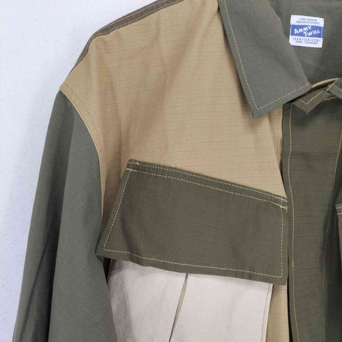 アーミーツイル ARMY TWILL リップストップ クレイジーパターンジャングルファティーグジャケット メンズ JPN:L