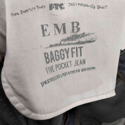 エフティーシー FTC BAGGY FIT ワイドデニムパンツ メンズ JPN:L